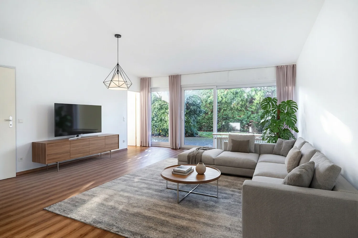 Wohnbeispiel KI Wohnzimmer