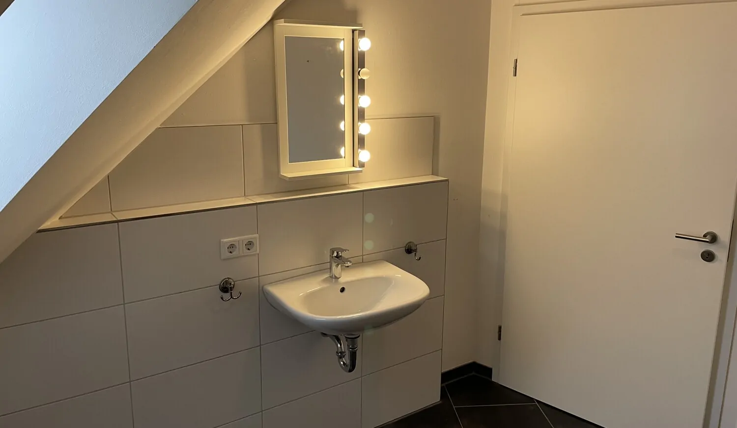 Badezimmer mit Tageslicht