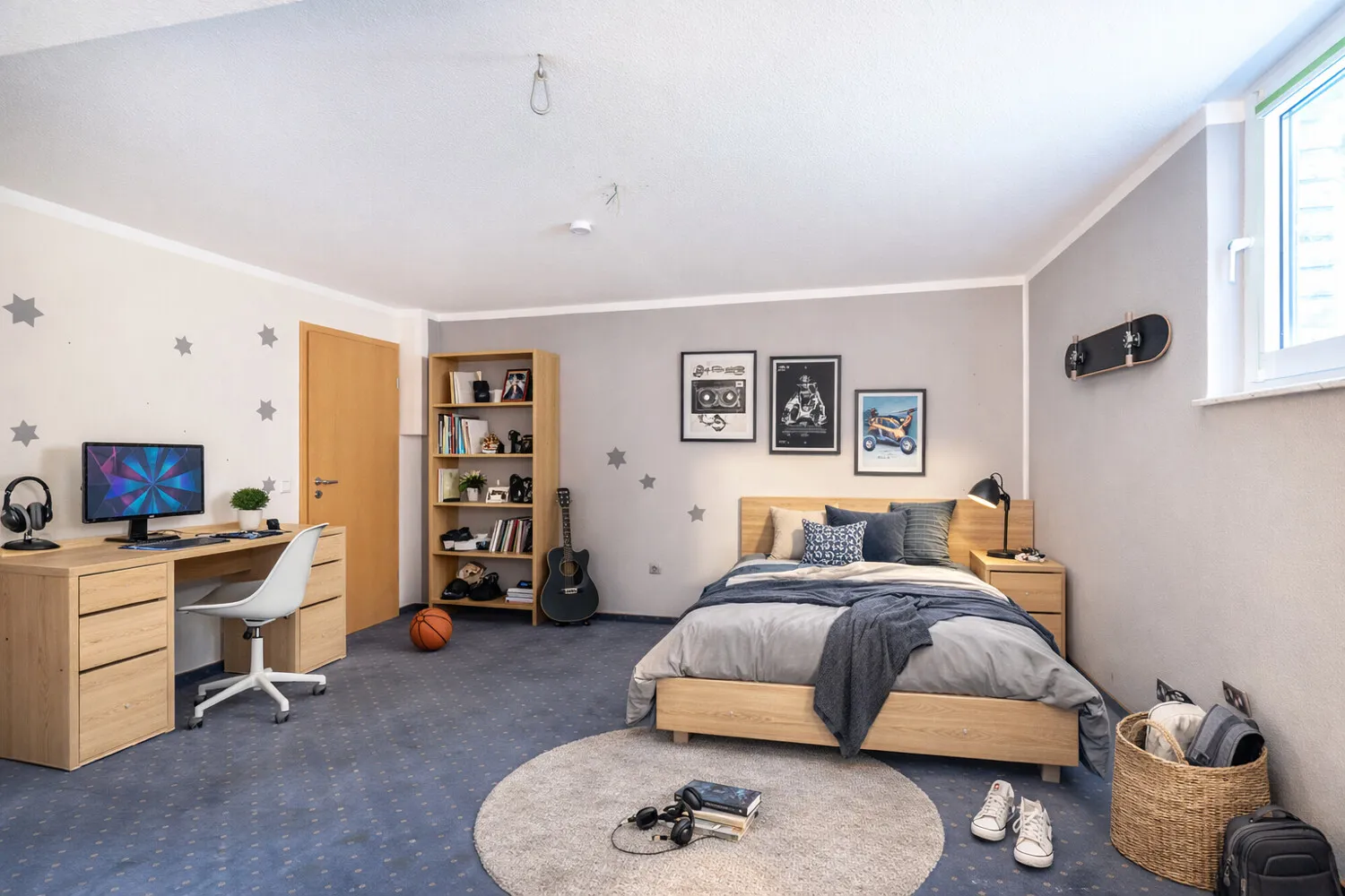 KI wohnliche Nutzfläche im Keller