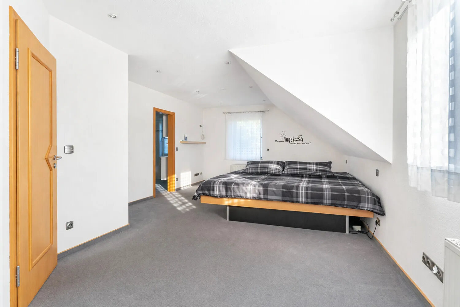 Schlafzimmer Dachgeschoss