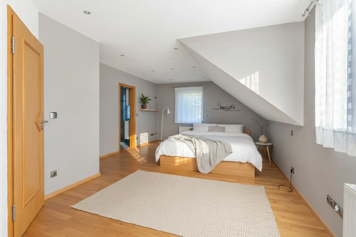KI Schlafzimmer Dachgeschoss