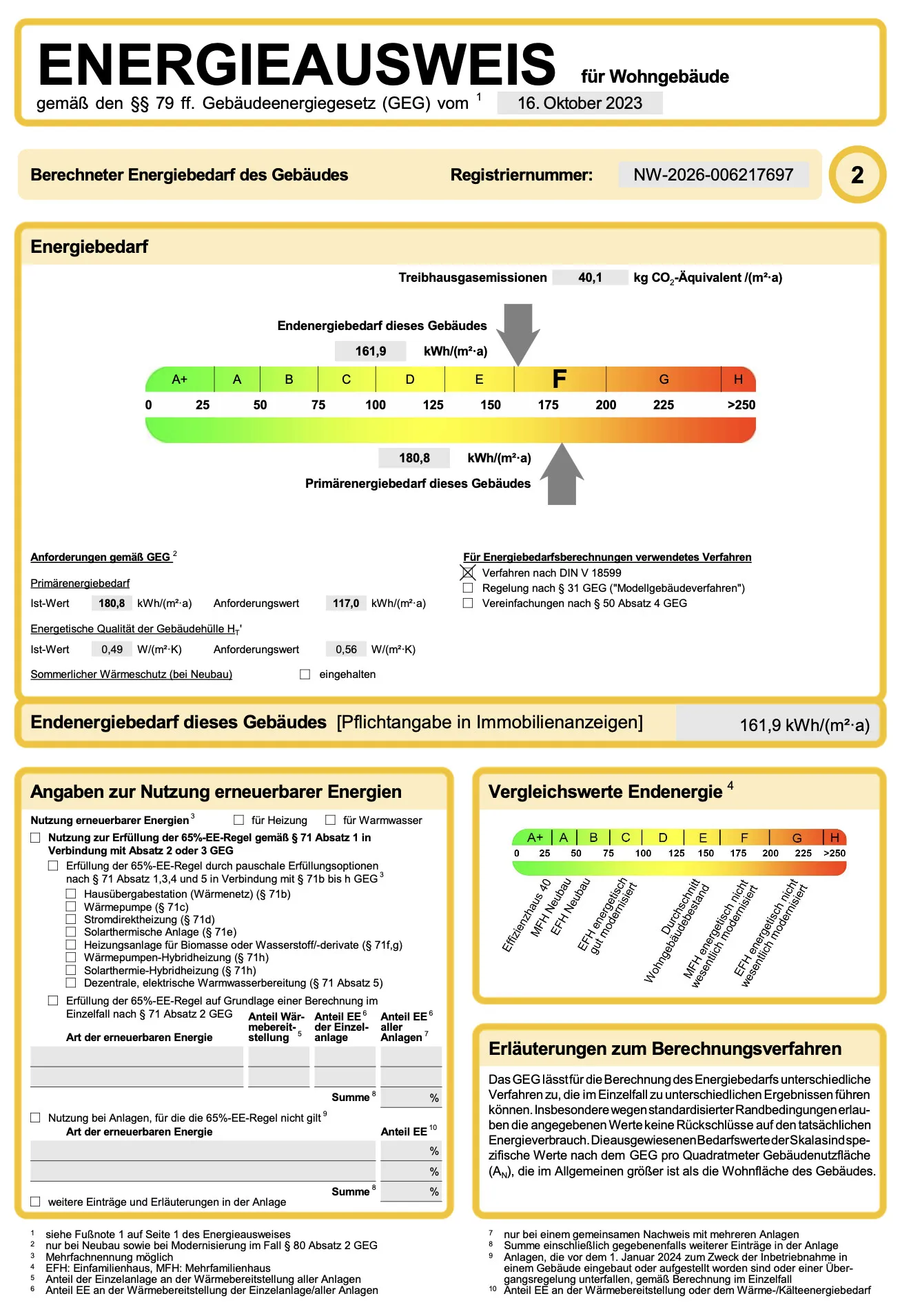 Energieausweis