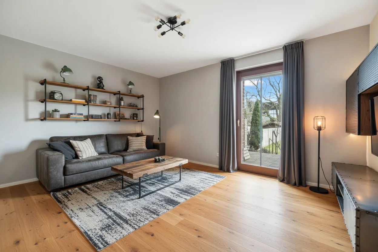 KI Wohnbereich im Wohn-Esszimmmer