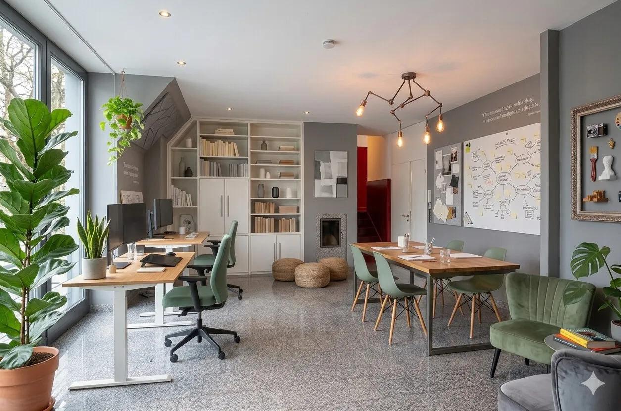 KI Kreativbüro (Schlafzimmer) Obergeschoss