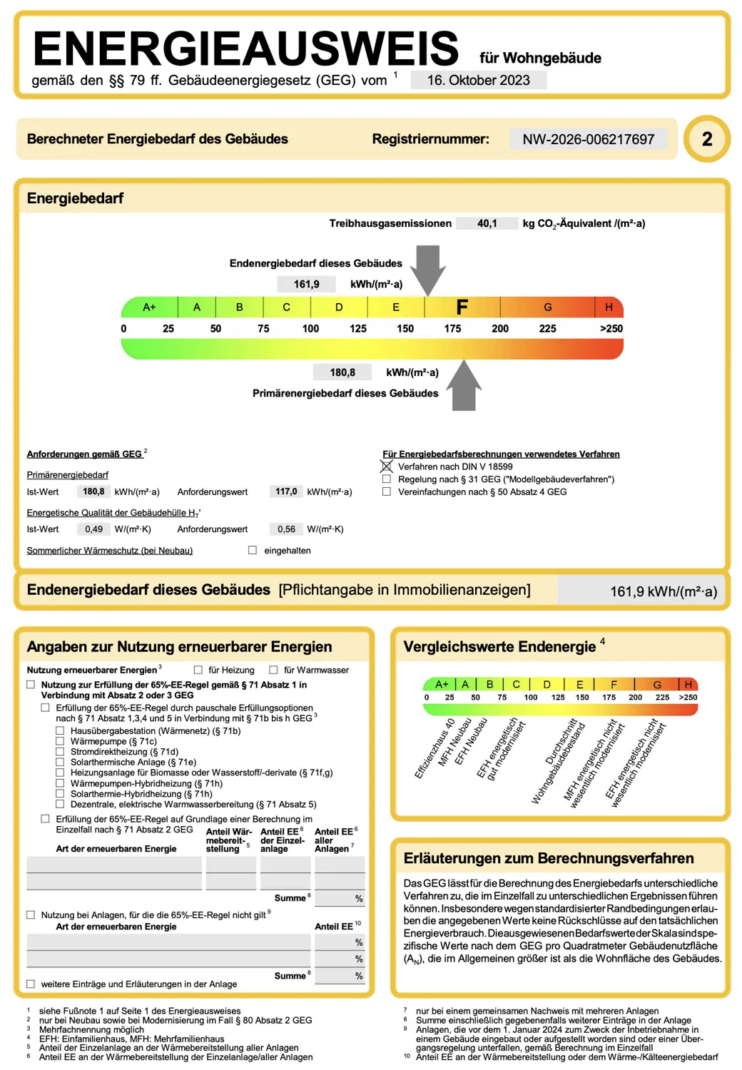 Energieausweis