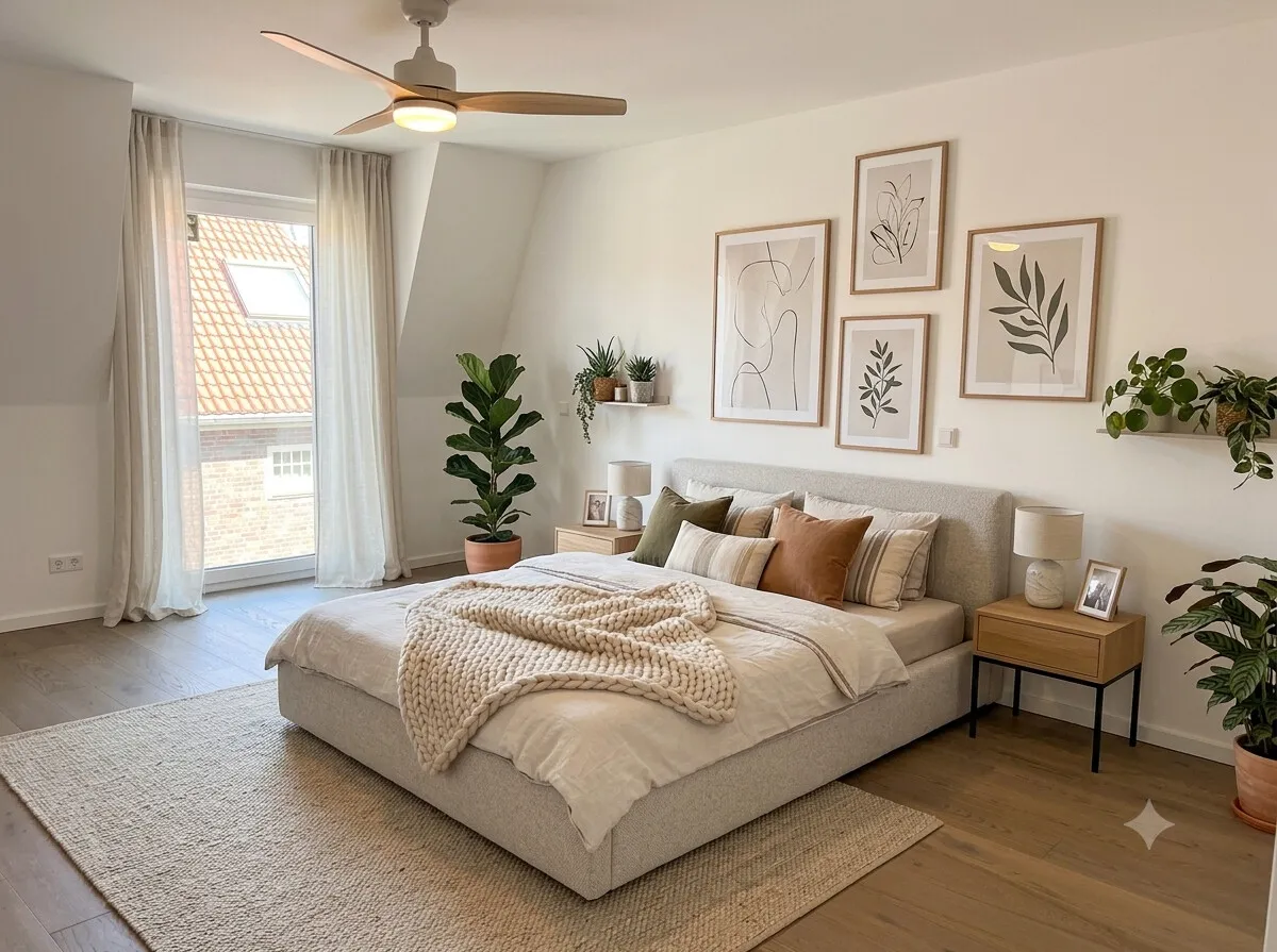 Schlafzimmer - Wohnbeispiel