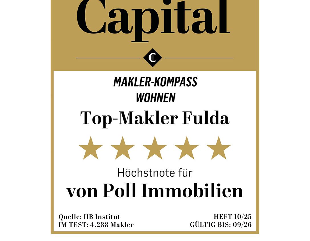 Zum sechsten Mal Auszeichnung als Top-Makler Fulda