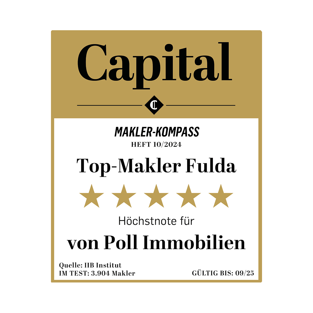 Zum fünften Mal Auszeichnung als Top-Makler Fulda