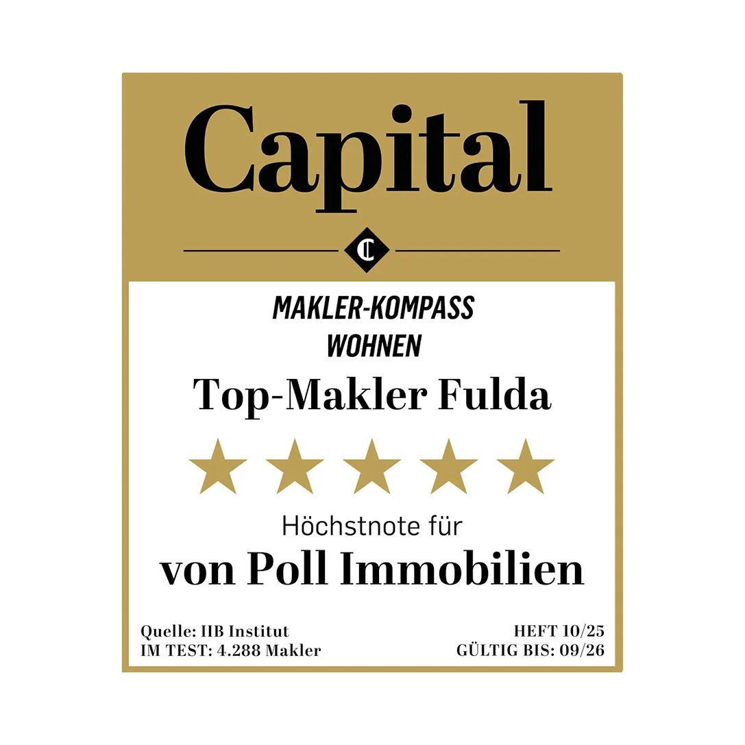 Zum sechsten Mal Auszeichnung als Top-Makler Fulda