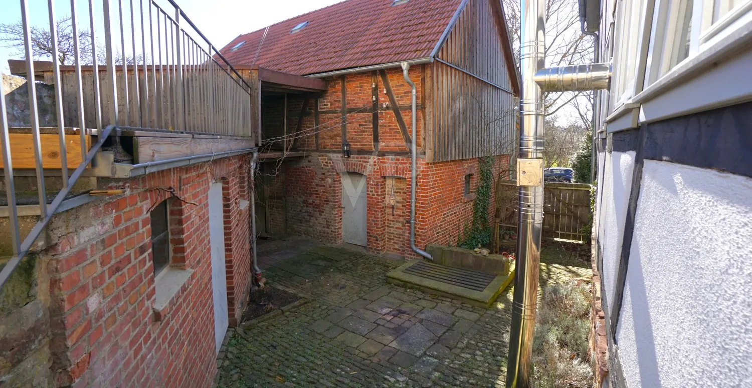 Innenhof nach Südwesten