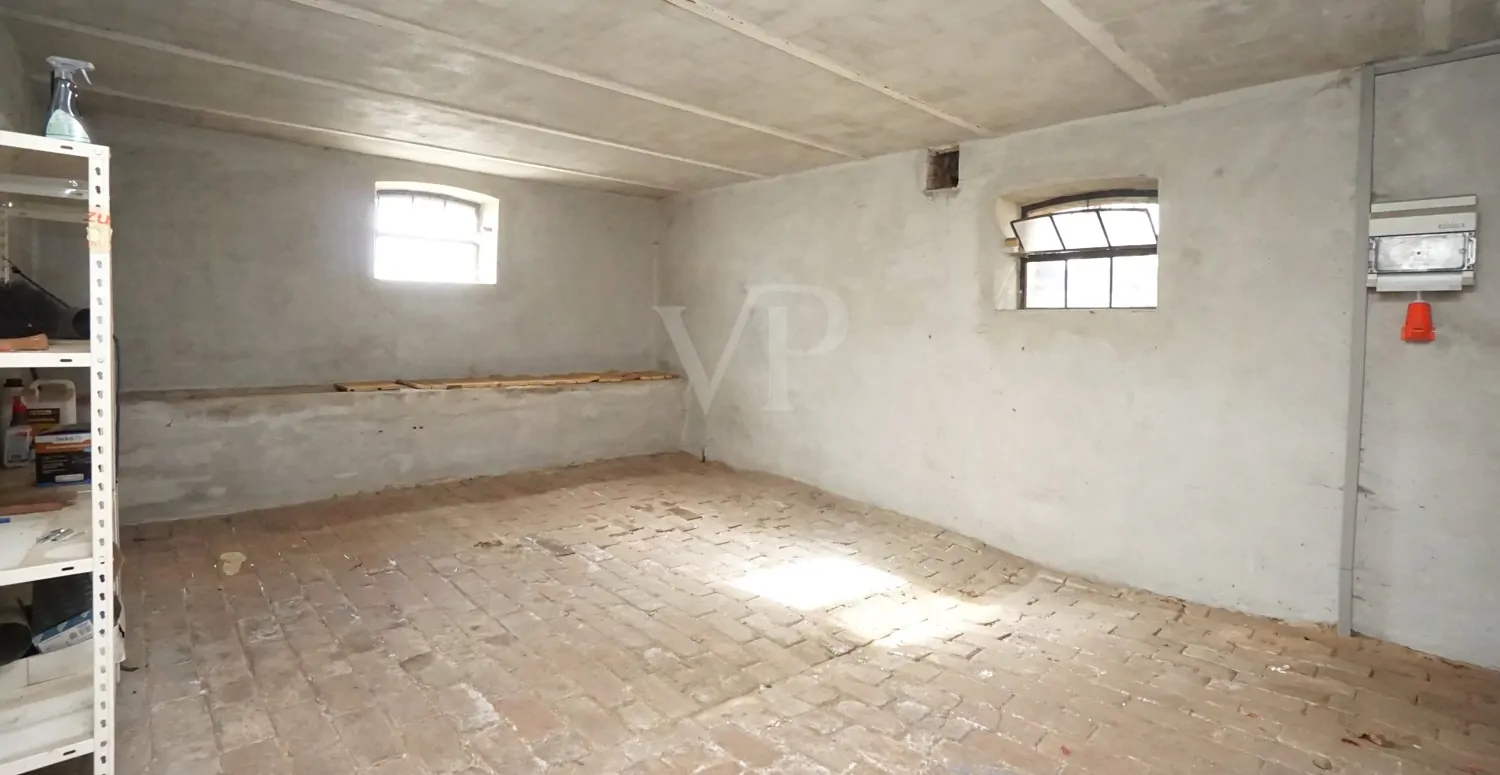 Stall innerhalb der Scheune