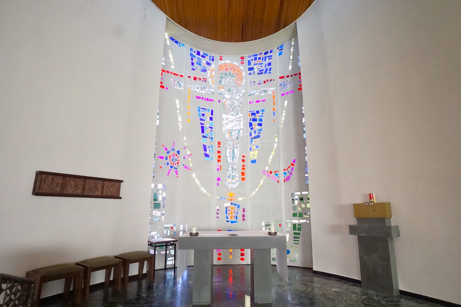 Buntglas-Fenster Kirche