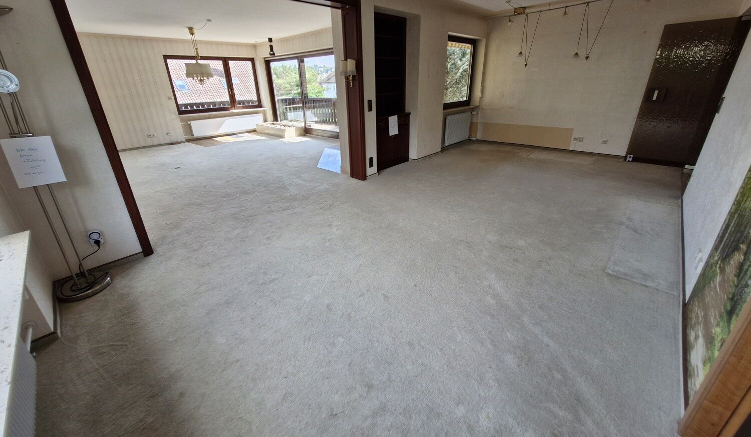 EG, Grosszügiges Esszimmer & Wohnzimmer mit Kamin, #163208