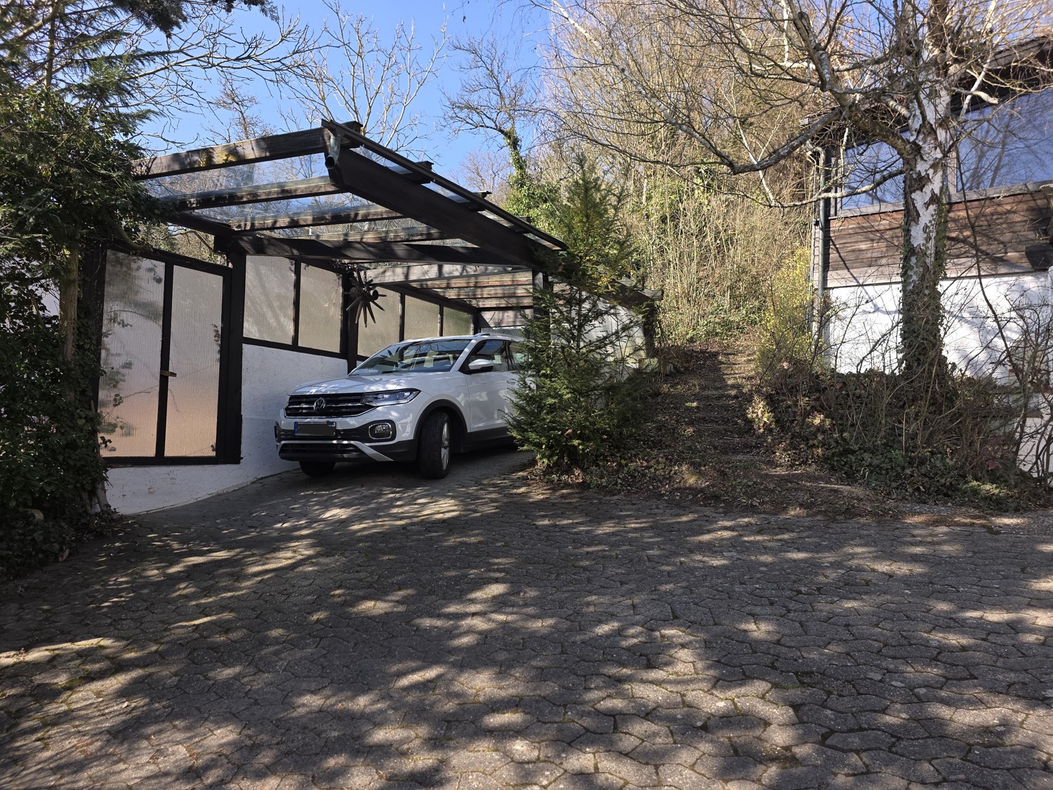 Carport mit Glasdach für Ihren PKW