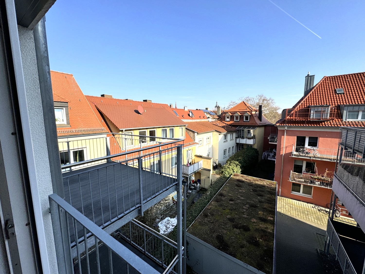 Blick auf den Küchenbalkon, IMG_3779