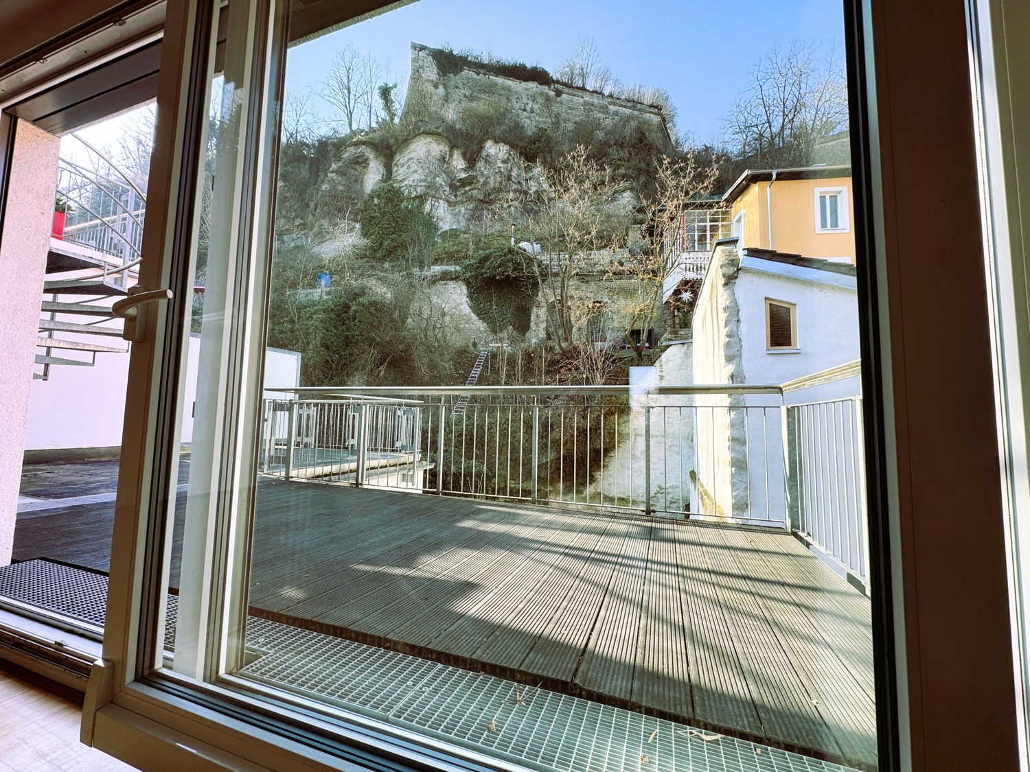 Großer Hauptbalkon vor dem WZ mit zur Festung, IMG_3764