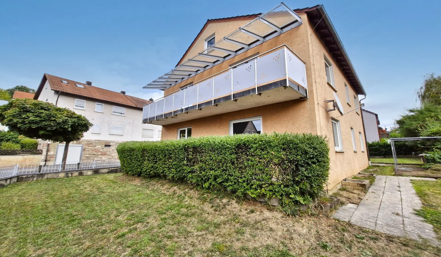 Ansicht der Giebelseite rechts und der Rückseite (1), #130052