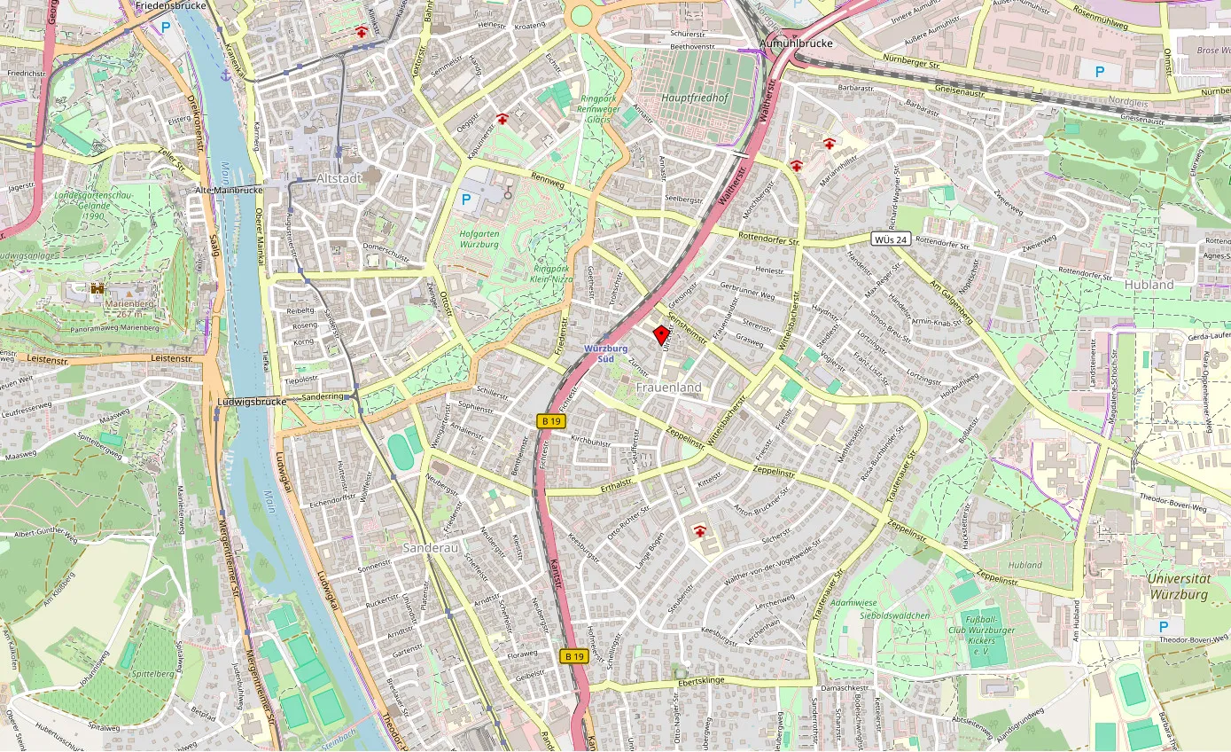 Quelle OpenStreetMap Deutschland - Karte