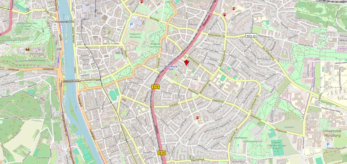 Quelle OpenStreetMap Deutschland - Karte