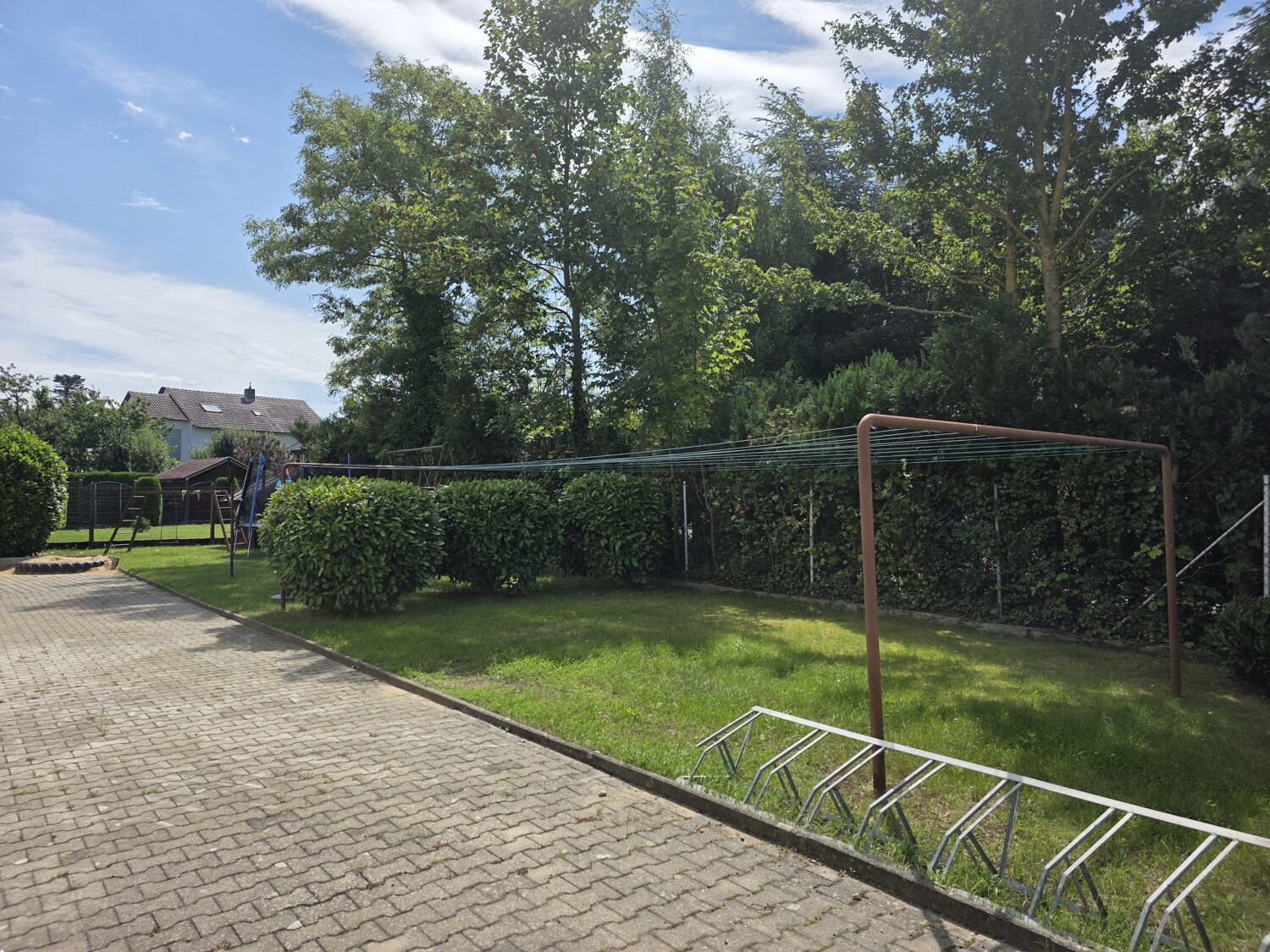 Garten und Wäschetrockenmöglichkeit für die Bewohner #122514