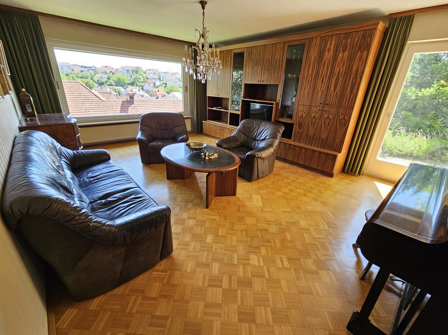Wohnzimmer mit Panoramablick