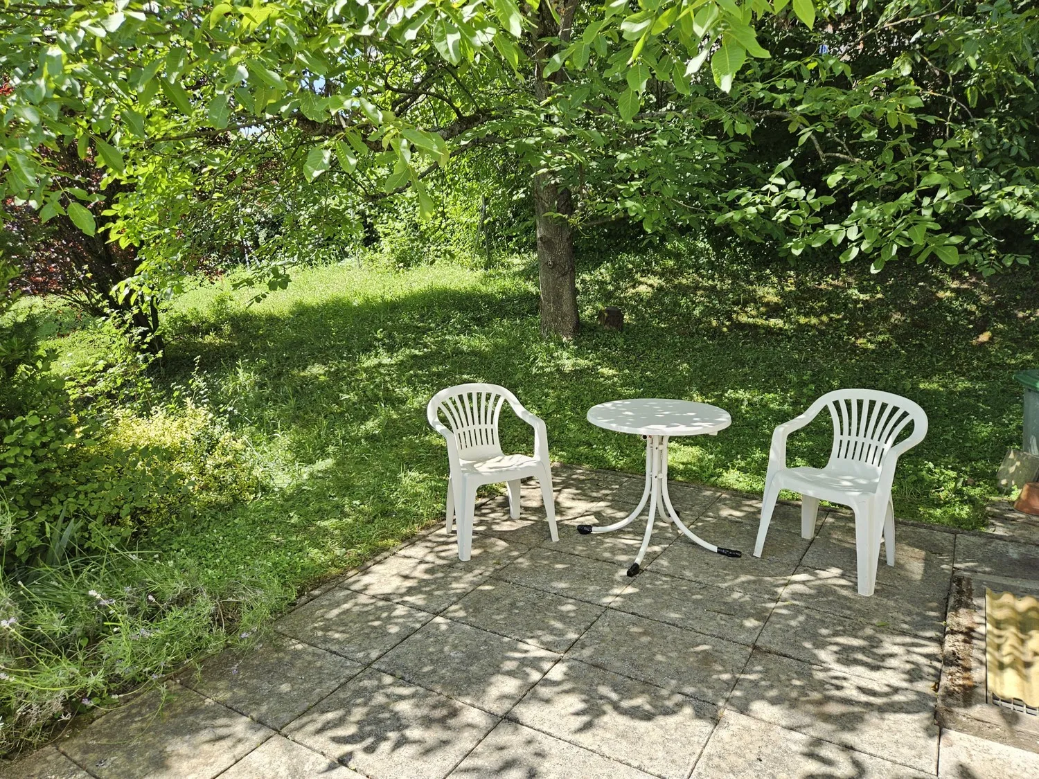 Terrasse im Grünen
