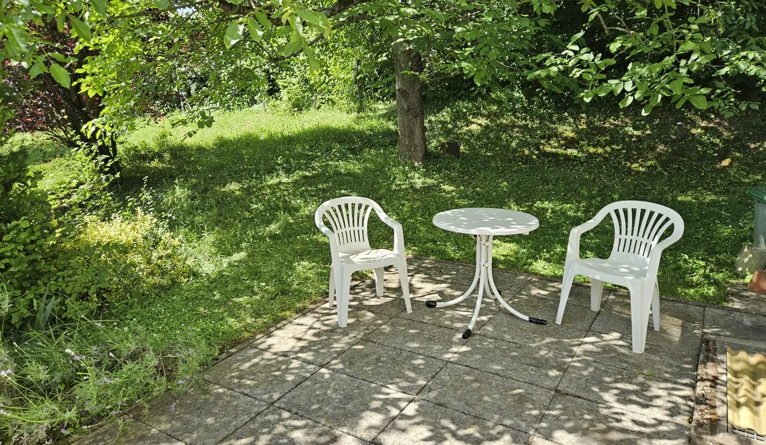 Terrasse im Grünen