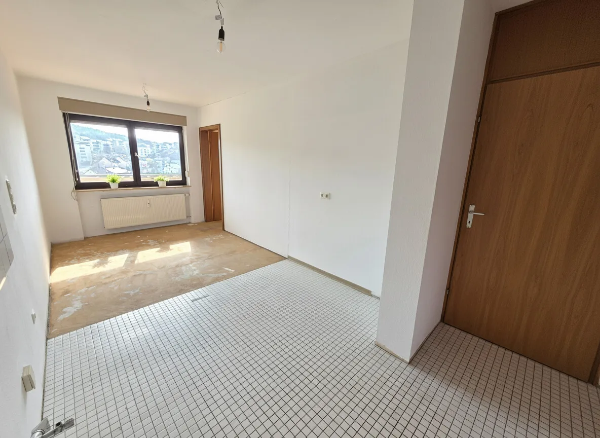 Küche mit Essbereich. Eine offene Gestaltung zum Wohnzimmer hin ist möglich (1) #134924