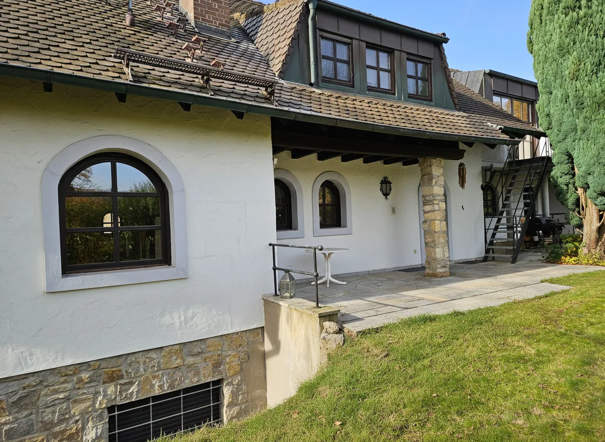 Terrasse Gartenseite