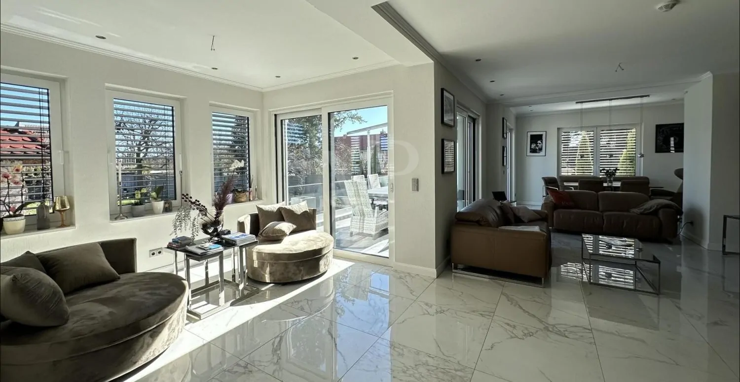 Stadtvilla mit exklusiver Eleganz und zeitloser Ausstattung