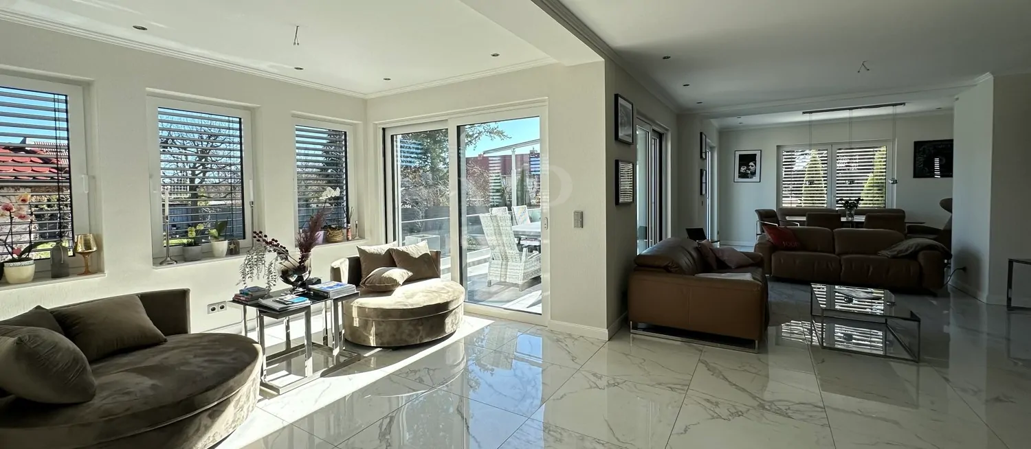 Stadtvilla mit exklusiver Eleganz und zeitloser Ausstattung