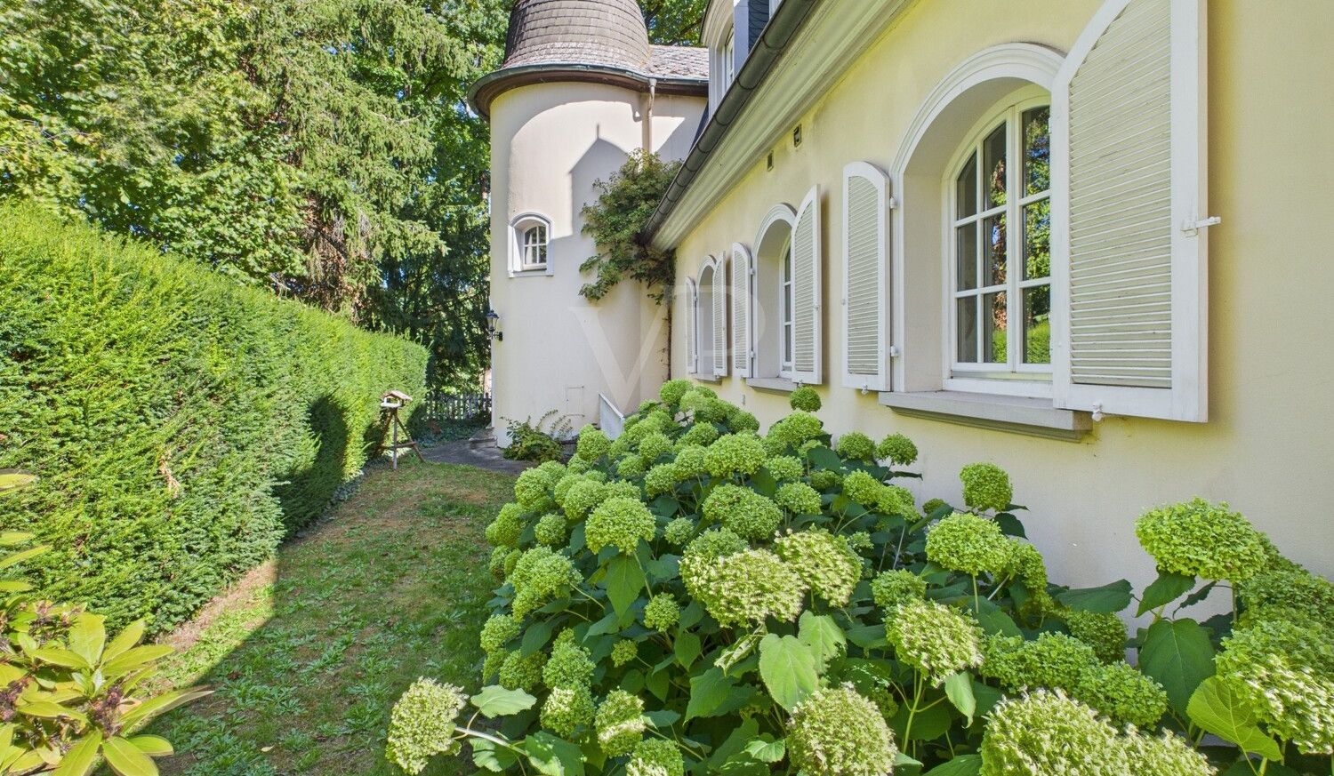 Blick zum Türmchen