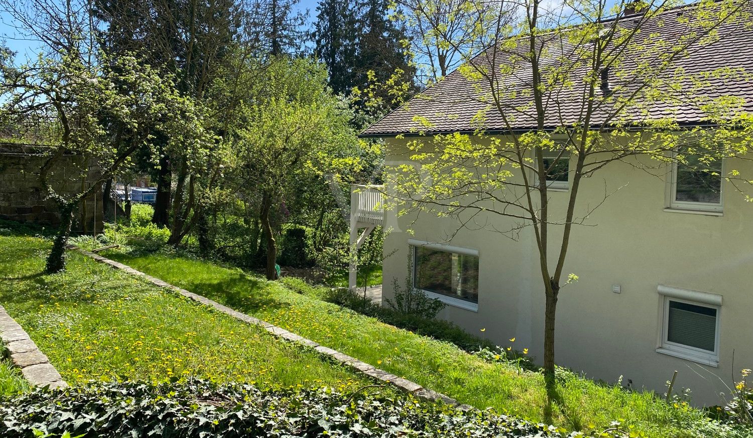 Ansicht vom Garten