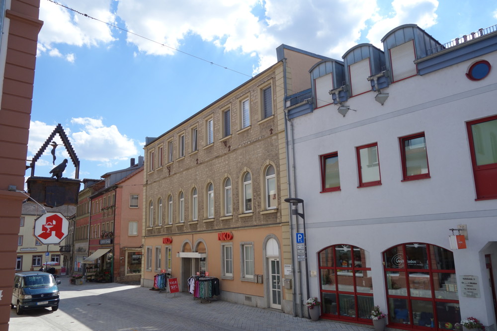 Ansicht von der Straße