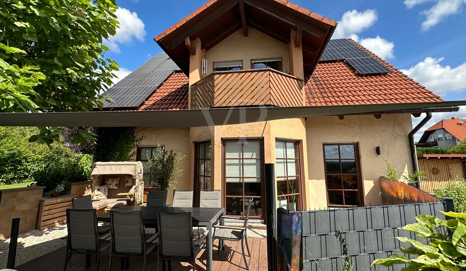 Blick von der Terrasse