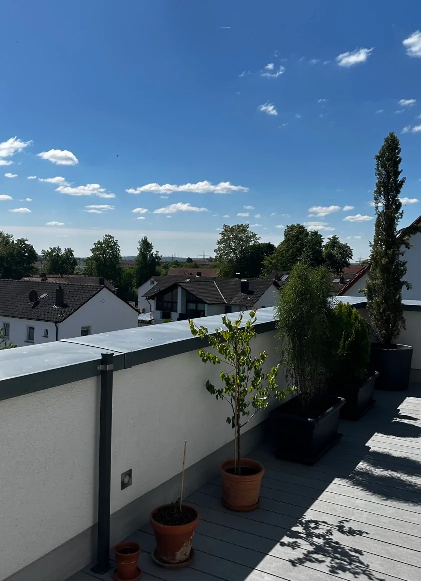 Blick von der Terrasse