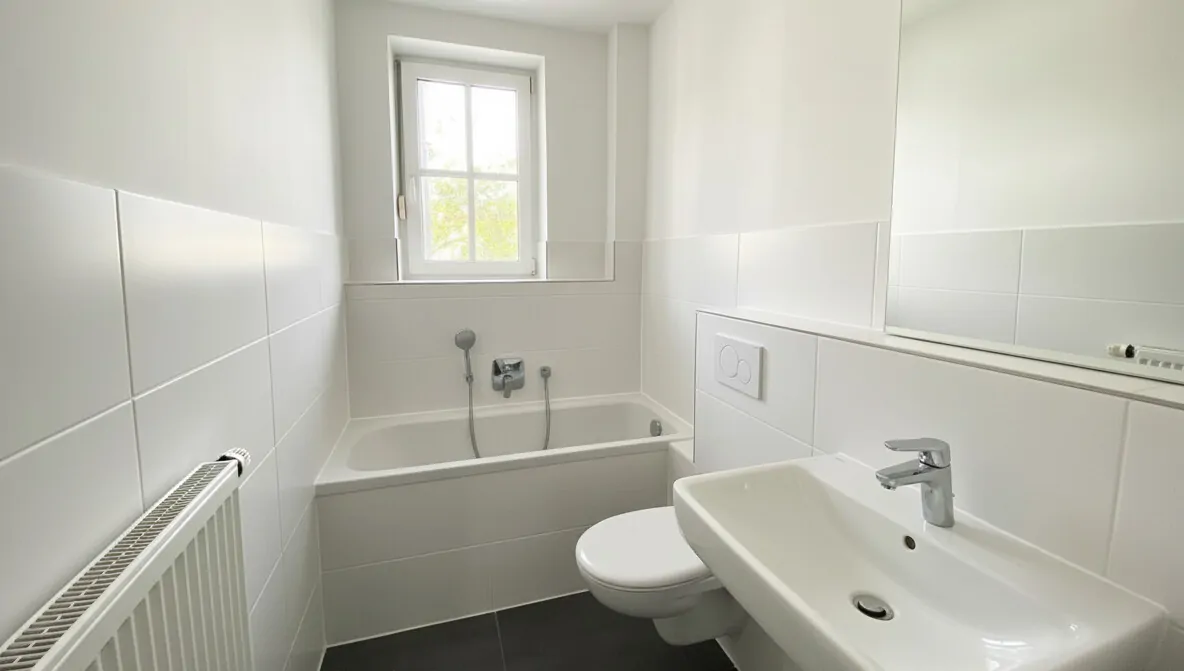 Badezimmer mit Wanne