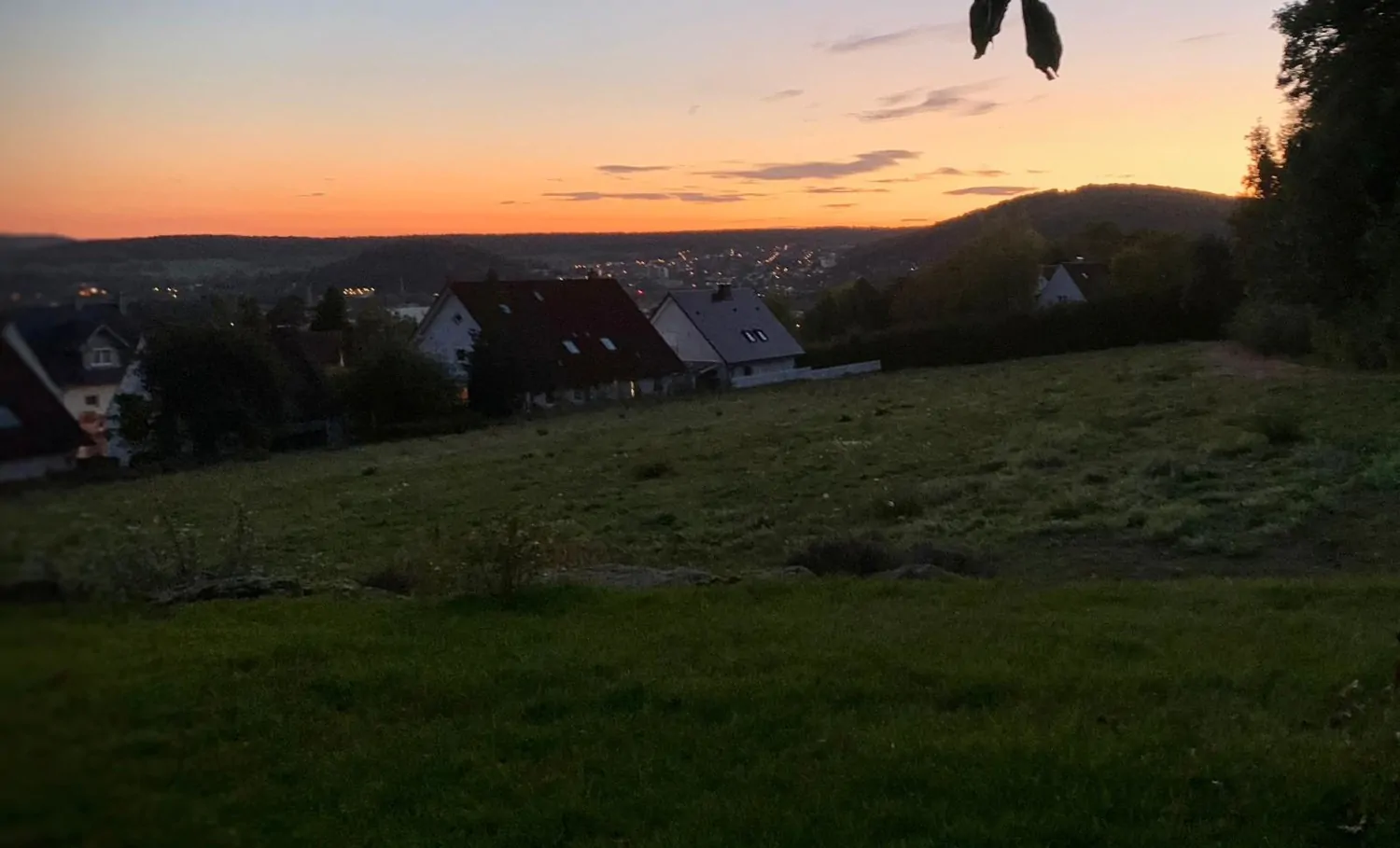 Sonnenuntergang genießen