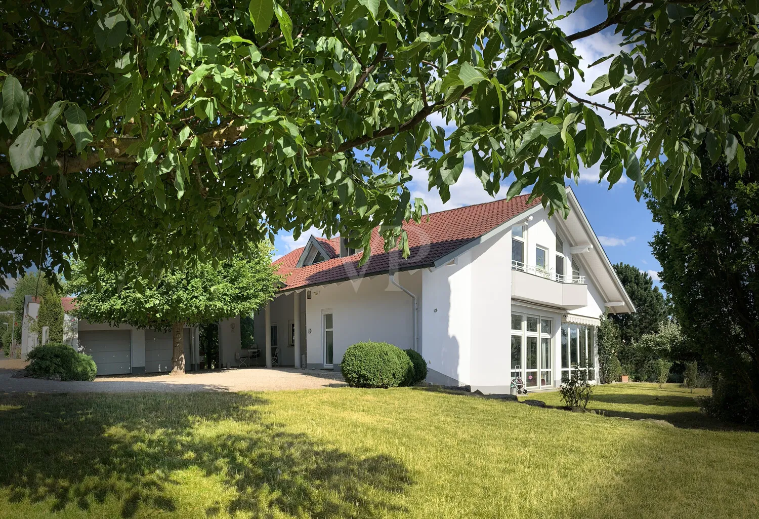 Ansicht aus dem Garten