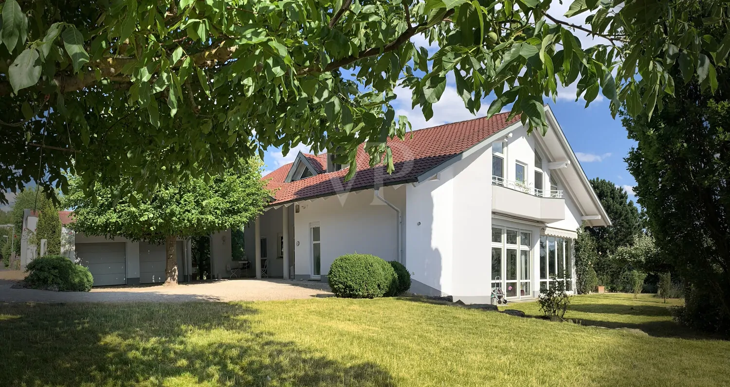 Ansicht aus dem Garten