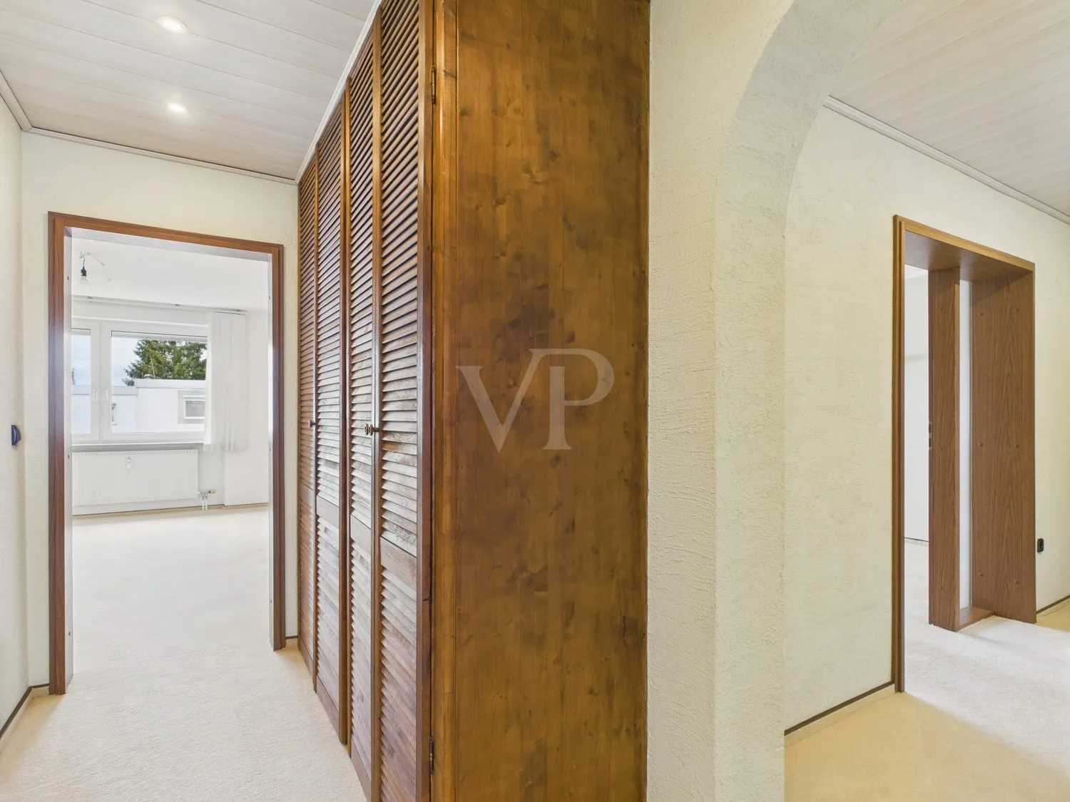 Blick zum Schlafzimmer