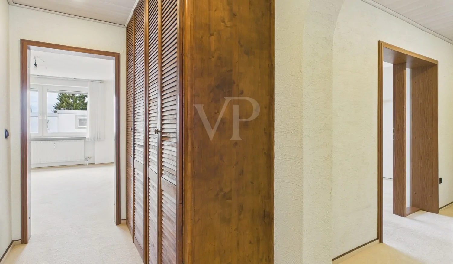 Blick zum Schlafzimmer