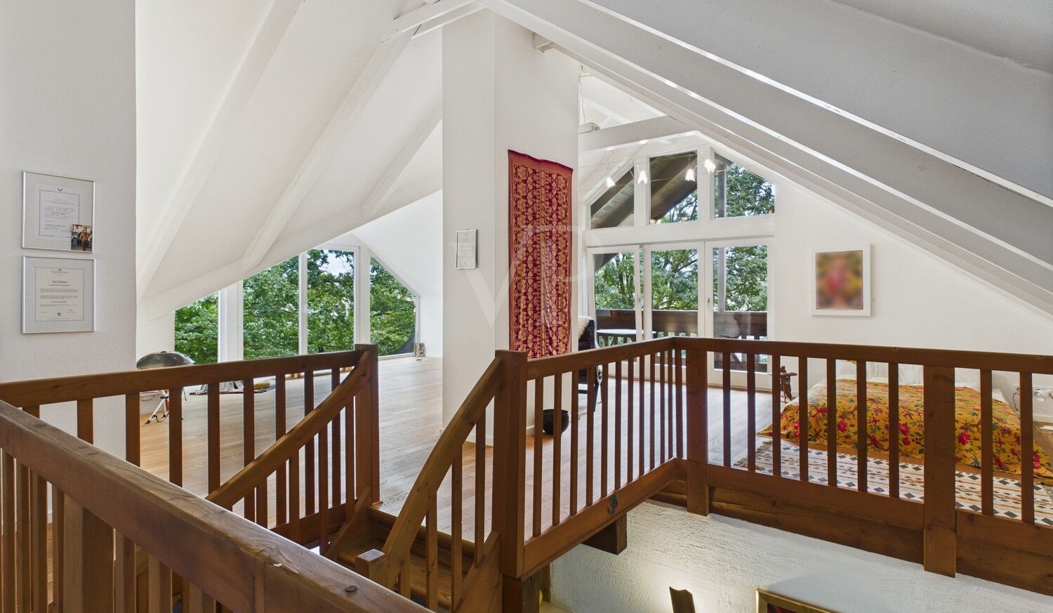 Blick zum Loft