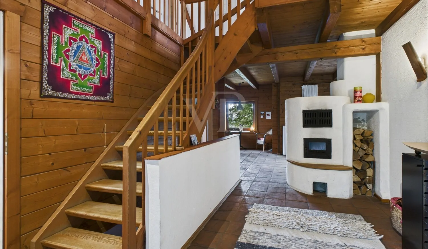 Diele mit Blick zum Wohnbereich