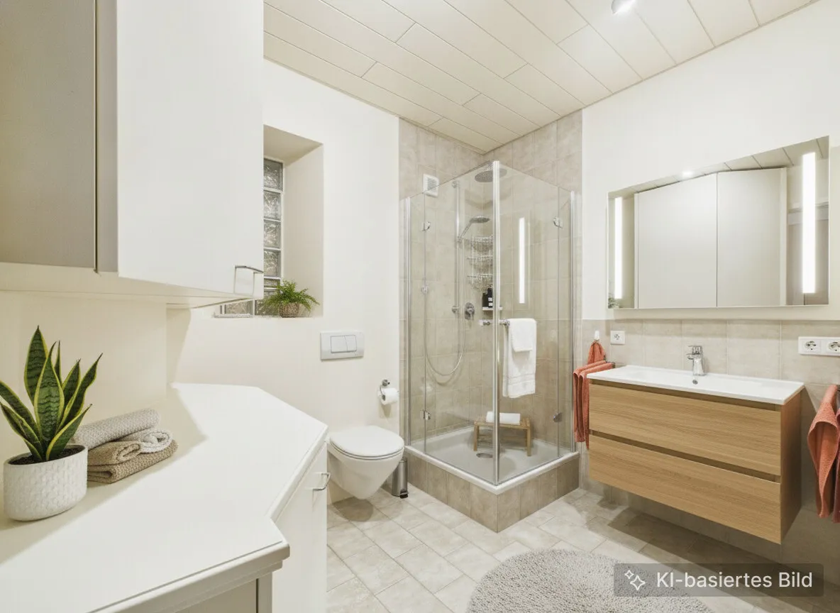 Badezimmer - Visualisierung
