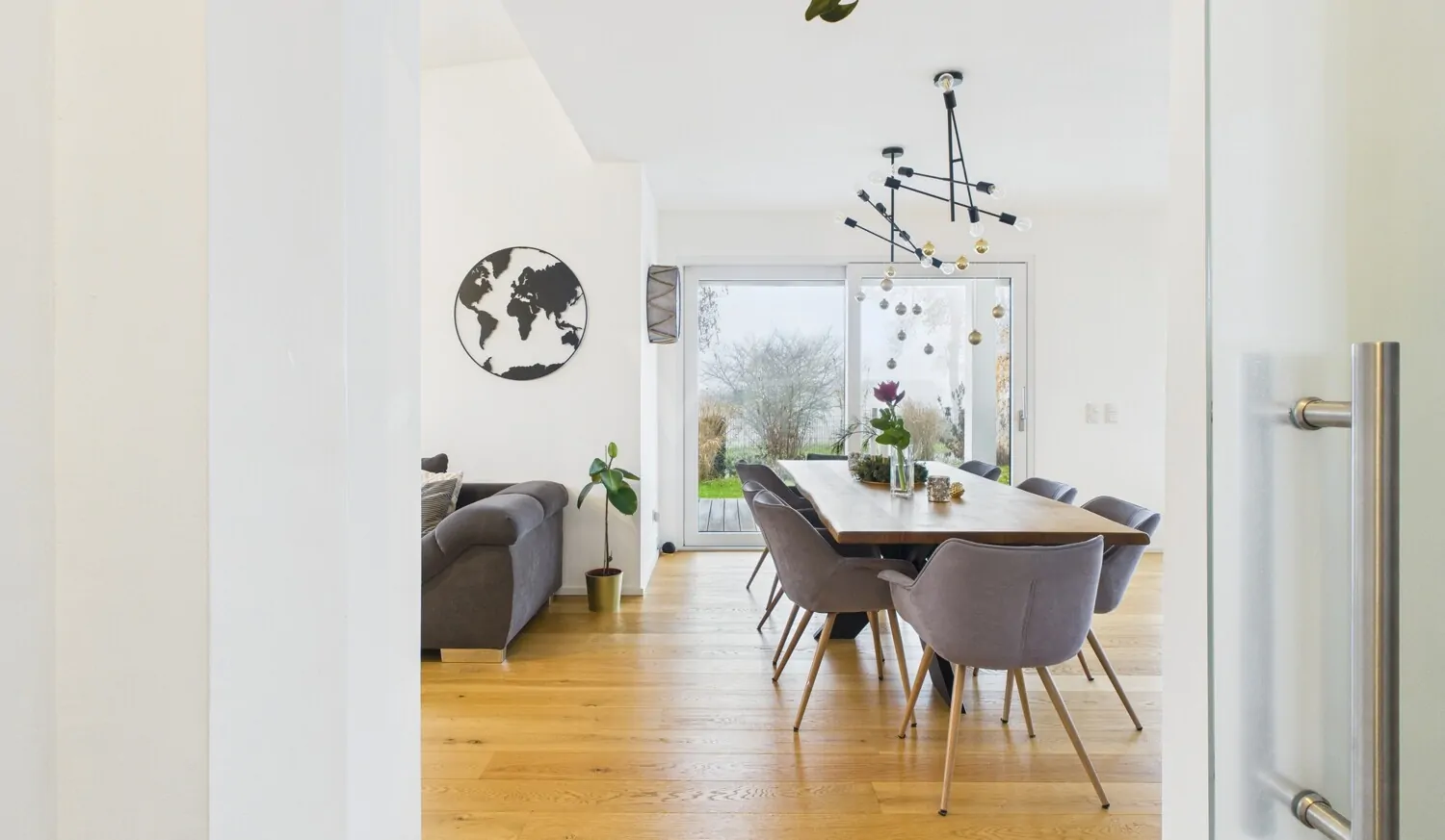 Blick in den Wohnbereich