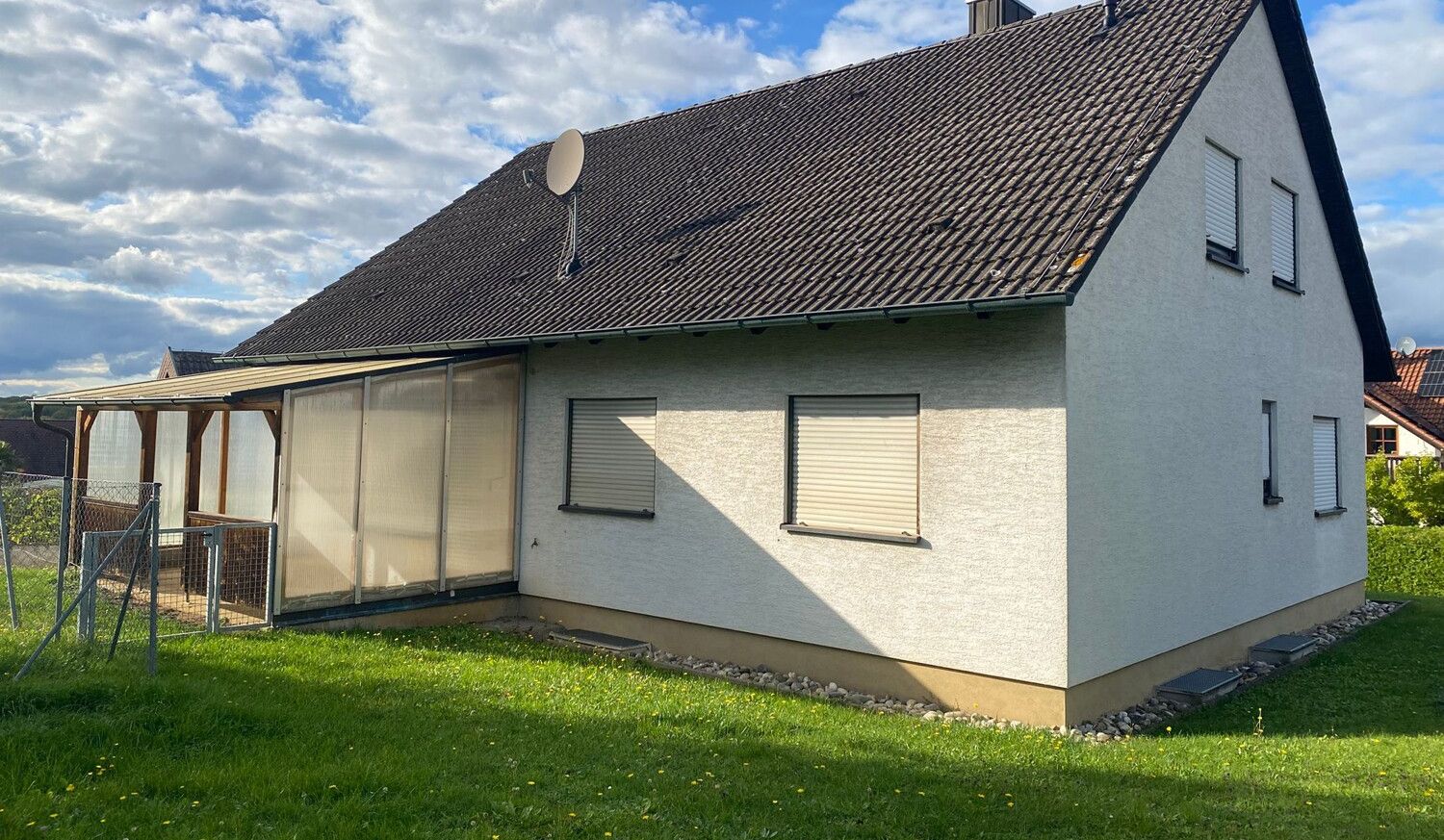 Blick vom Garten
