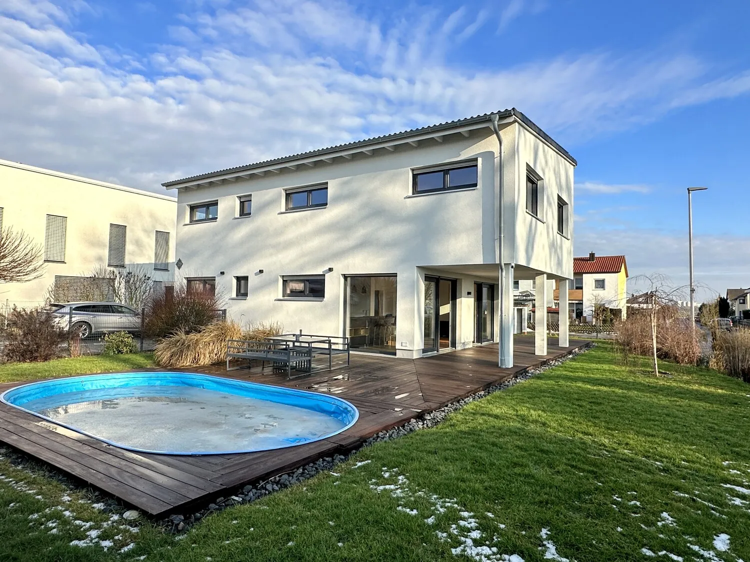 Ansicht aus dem Garten