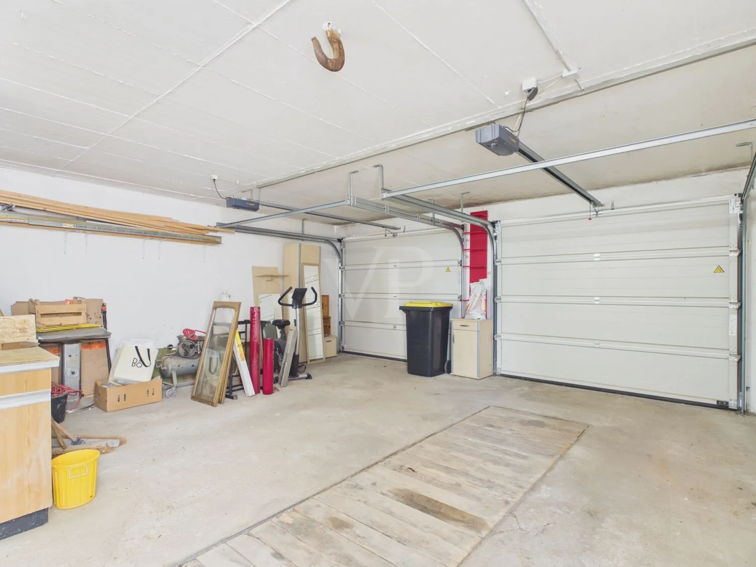 Garage mit Grube