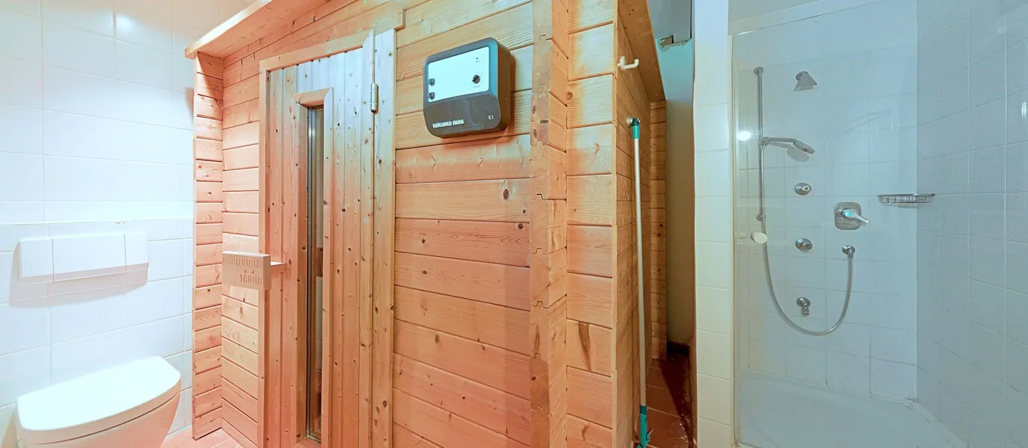 UG - Saunabereich mit WC und Dusche
